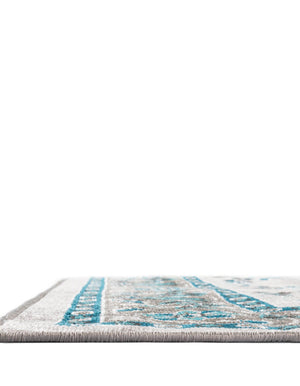 Gray 7' 10 x 10' Lucerne Rectangle Area Rug 100% Polypropylene Traditional Classic Easy Clean Carpet for Kitchens, Living Rooms, Bedroom, Office for Sale at Rug Engine