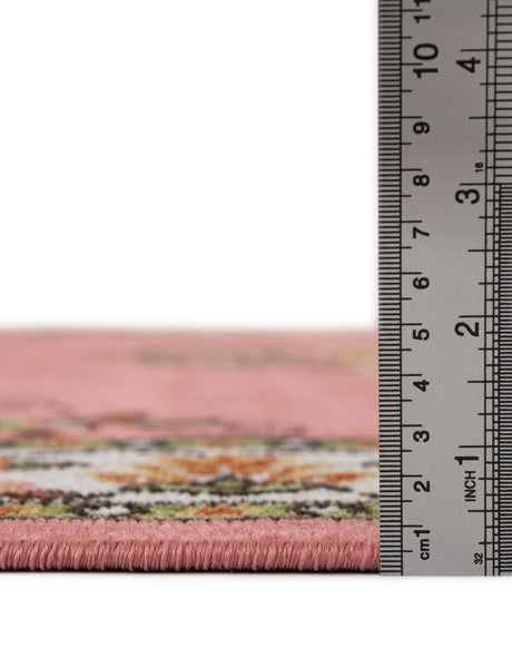 Rose 7' 10 x 10' Lucerne Rectangle Area Rug 100% Polypropylene Traditional Classic Easy Clean Carpet for Kitchens, Living Rooms, Bedroom, Office for Sale at Rug Engine