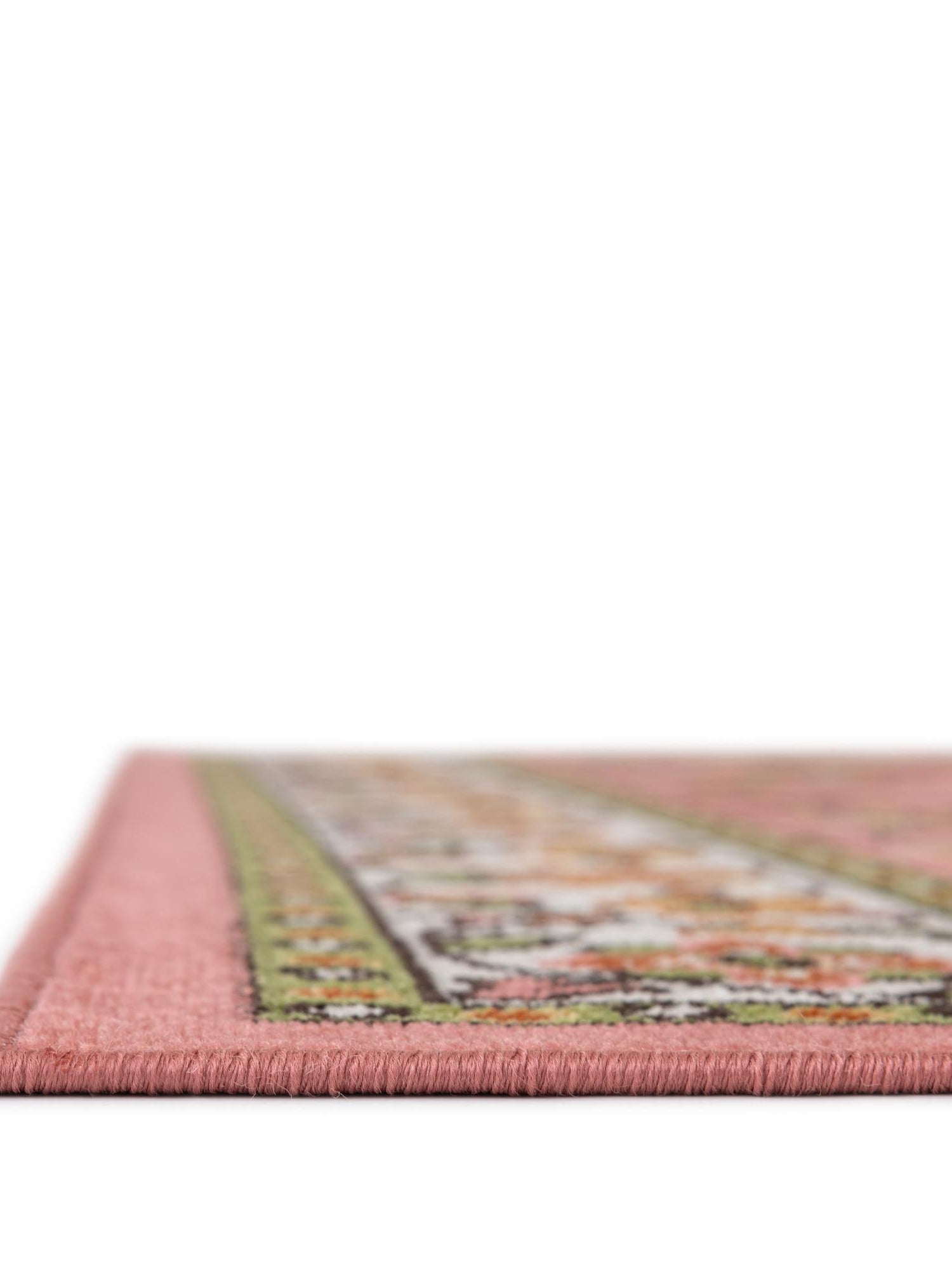 Rose 4' 1 x 6' 1 Lucerne Rectangle Area Rug 100% Polypropylene Traditional Classic Easy Clean Carpet for Kitchens, Living Rooms, Bedroom, Office for Sale at Rug Engine