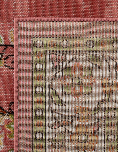 Rose 7' 10 x 10' Lucerne Rectangle Area Rug 100% Polypropylene Traditional Classic Easy Clean Carpet for Kitchens, Living Rooms, Bedroom, Office for Sale at Rug Engine