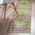 Green 2' x 4' 1 Lucerne Runner Area Rug 100% Polypropylene Traditional Classic Easy Clean Carpet for Kitchens, Living Rooms, Bedroom, Office for Sale at Rug Engine