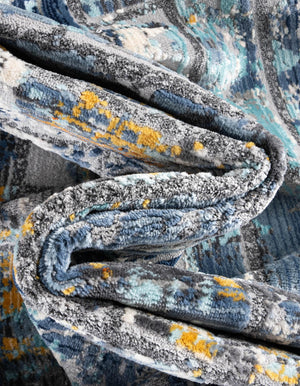 Dark Gray 2' x 5' 11 Malibu Runner Area Rug 70% Polypropylene & 30% Polyester Colorful Modern Carpet for Living, Dining, Office, Bedrooms for Sale at Rug Engine