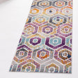 Multicolor 2' x 5' 11 Malibu Runner Area Rug 70% Polypropylene & 30% Polyester Colorful Modern Carpet for Living, Dining, Office, Bedrooms for Sale at Rug Engine