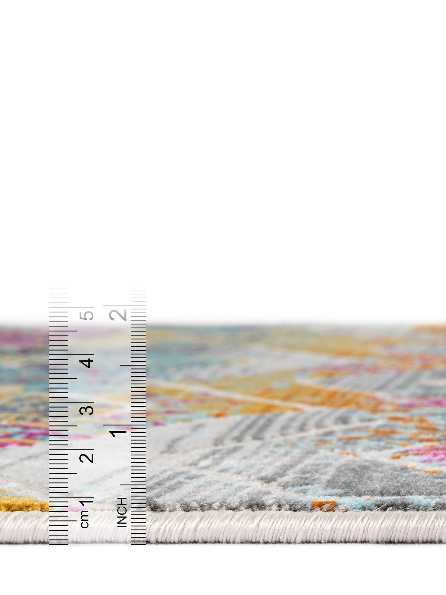 Multicolor 2' x 5' 11 Malibu Runner Area Rug 70% Polypropylene & 30% Polyester Colorful Modern Carpet for Living, Dining, Office, Bedrooms for Sale at Rug Engine