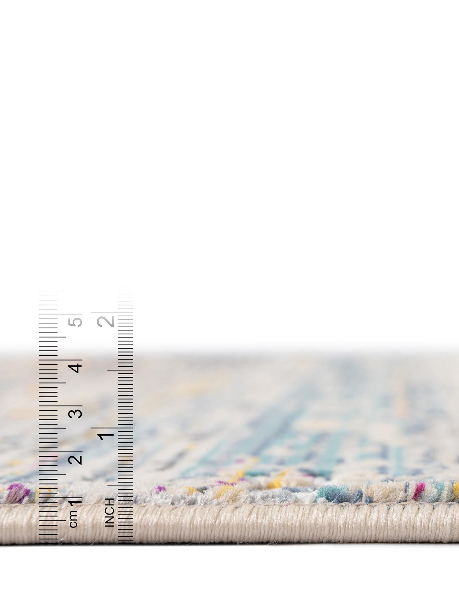 Multicolor 5' 1 x 7' 10 Malibu Rectangle Area Rug 70% Polypropylene & 30% Polyester Colorful Modern Carpet for Living, Dining, Office, Bedrooms for Sale at Rug Engine