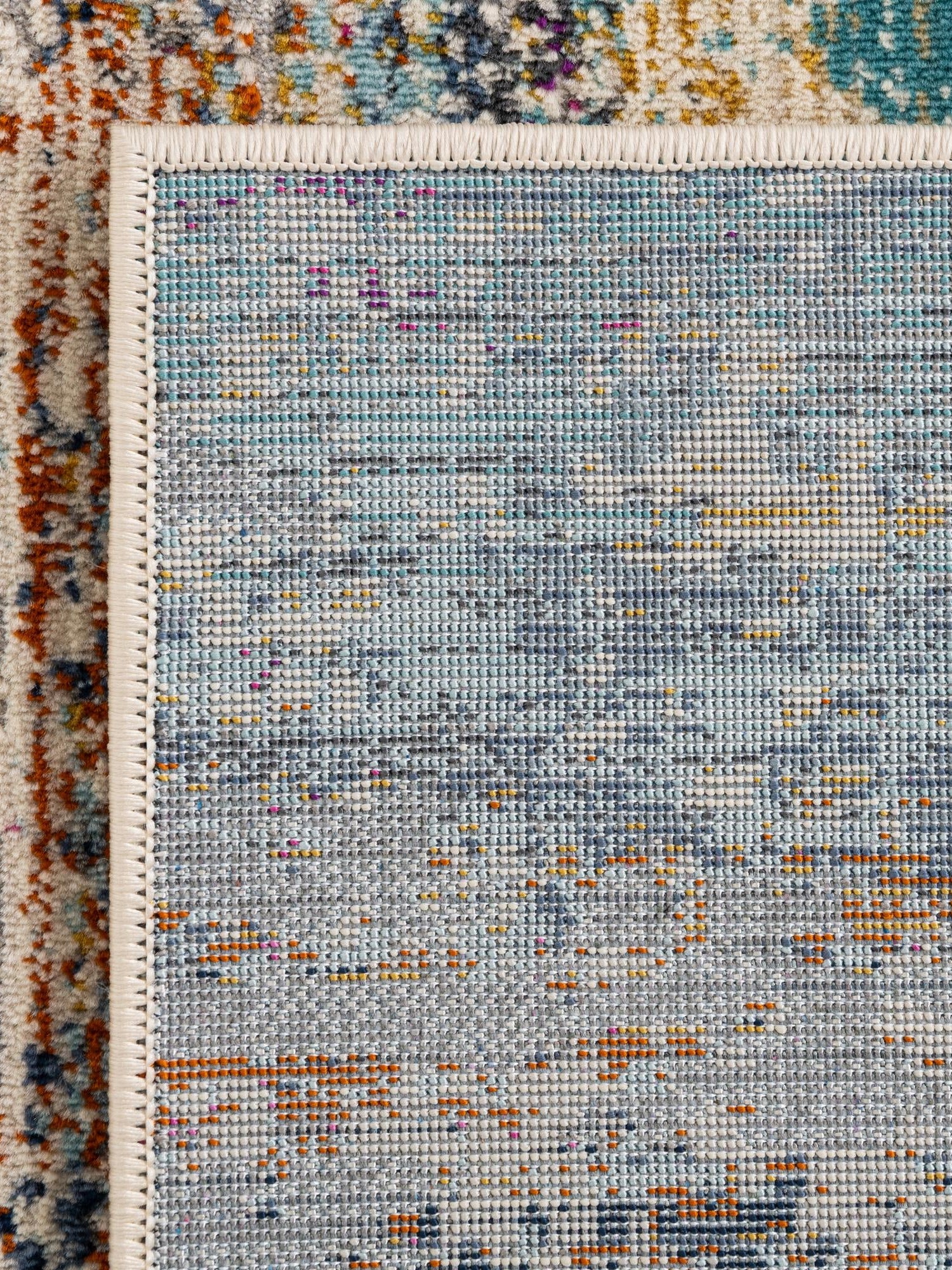 Multicolor 3' 7 x 5' 3 Malibu Rectangle Area Rug 70% Polypropylene & 30% Polyester Colorful Modern Carpet for Living, Dining, Office, Bedrooms for Sale at Rug Engine
