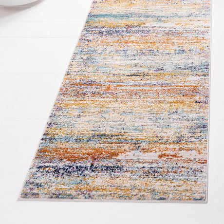 Multicolor 2' x 5' 11 Malibu Runner Area Rug 70% Polypropylene & 30% Polyester Colorful Modern Carpet for Living, Dining, Office, Bedrooms for Sale at Rug Engine