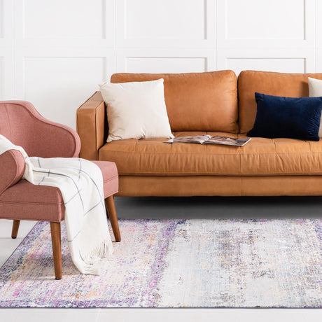 Multicolor 4' 1 x 5' 11 Malibu Rectangle Area Rug 70% Polypropylene & 30% Polyester Colorful Modern Carpet for Living, Dining, Office, Bedrooms for Sale at Rug Engine