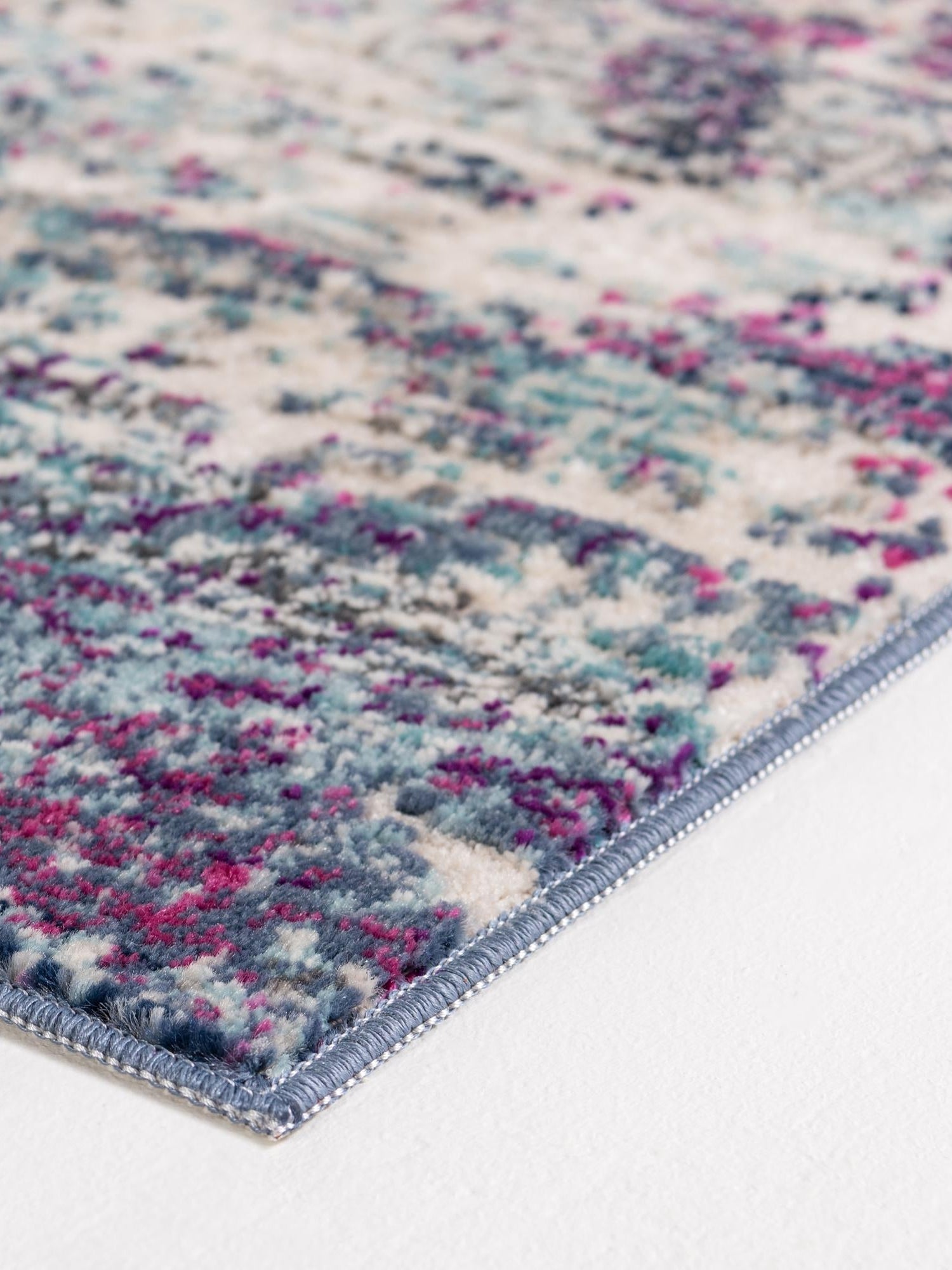 Multicolor 2' x 5' 11 Malibu Runner Area Rug 70% Polypropylene & 30% Polyester Colorful Modern Carpet for Living, Dining, Office, Bedrooms for Sale at Rug Engine