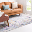 Multicolor 9' x 12' Malibu Rectangle Area Rug 70% Polypropylene & 30% Polyester Colorful Modern Carpet for Living, Dining, Office, Bedrooms for Sale at Rug Engine