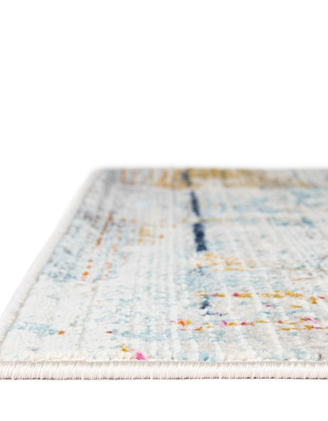 Multicolor 5' 1 x 7' 10 Malibu Rectangle Area Rug 70% Polypropylene & 30% Polyester Colorful Modern Carpet for Living, Dining, Office, Bedrooms for Sale at Rug Engine