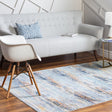 Multicolor 3' 7 x 5' 3 Malibu Rectangle Area Rug 70% Polypropylene & 30% Polyester Colorful Modern Carpet for Living, Dining, Office, Bedrooms for Sale at Rug Engine