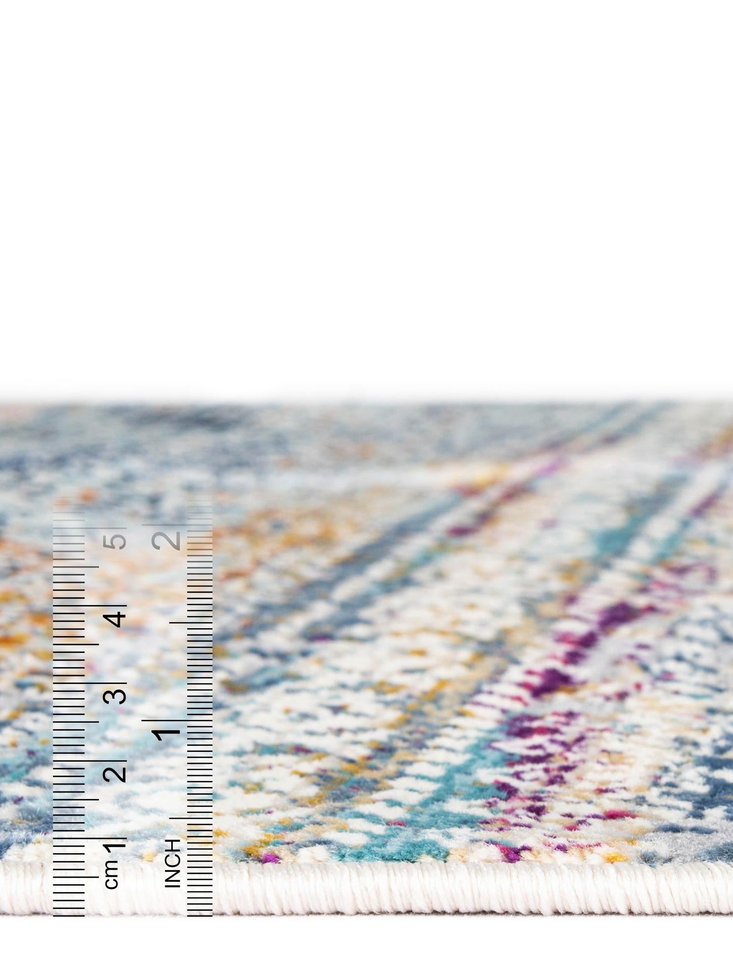 Multicolor 3' 7 x 5' 3 Malibu Rectangle Area Rug 70% Polypropylene & 30% Polyester Colorful Modern Carpet for Living, Dining, Office, Bedrooms for Sale at Rug Engine