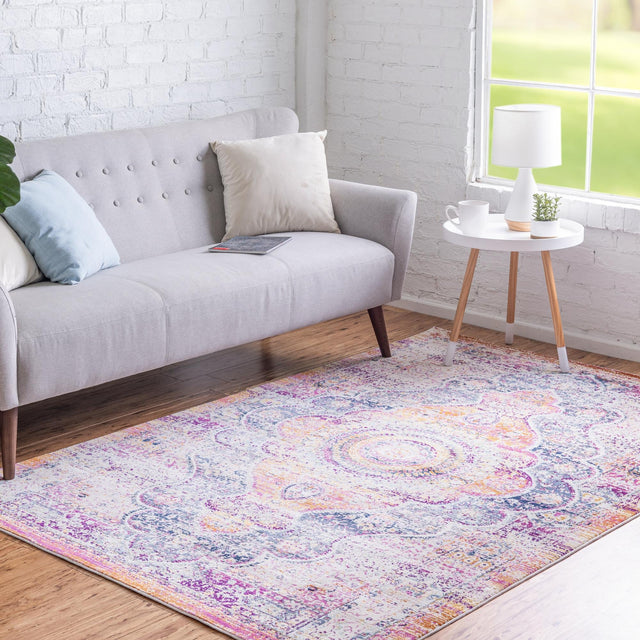 Red 8' x 9' 5 Budapest Rectangle Area Rug 70% Polypropylene & 30% Polyester With Cotton Backing Traditional Classical Room Carpet for Sale at Rug Engine