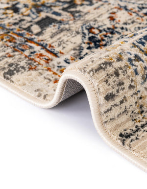 Gray 5' 1 x 7' 10 Budapest Rectangle Area Rug 70% Polypropylene & 30% Polyester With Cotton Backing Traditional Classical Room Carpet for Sale at Rug Engine