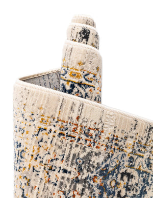 Gray 8' x 9' 10 Budapest Rectangle Area Rug 70% Polypropylene & 30% Polyester With Cotton Backing Traditional Classical Room Carpet for Sale at Rug Engine