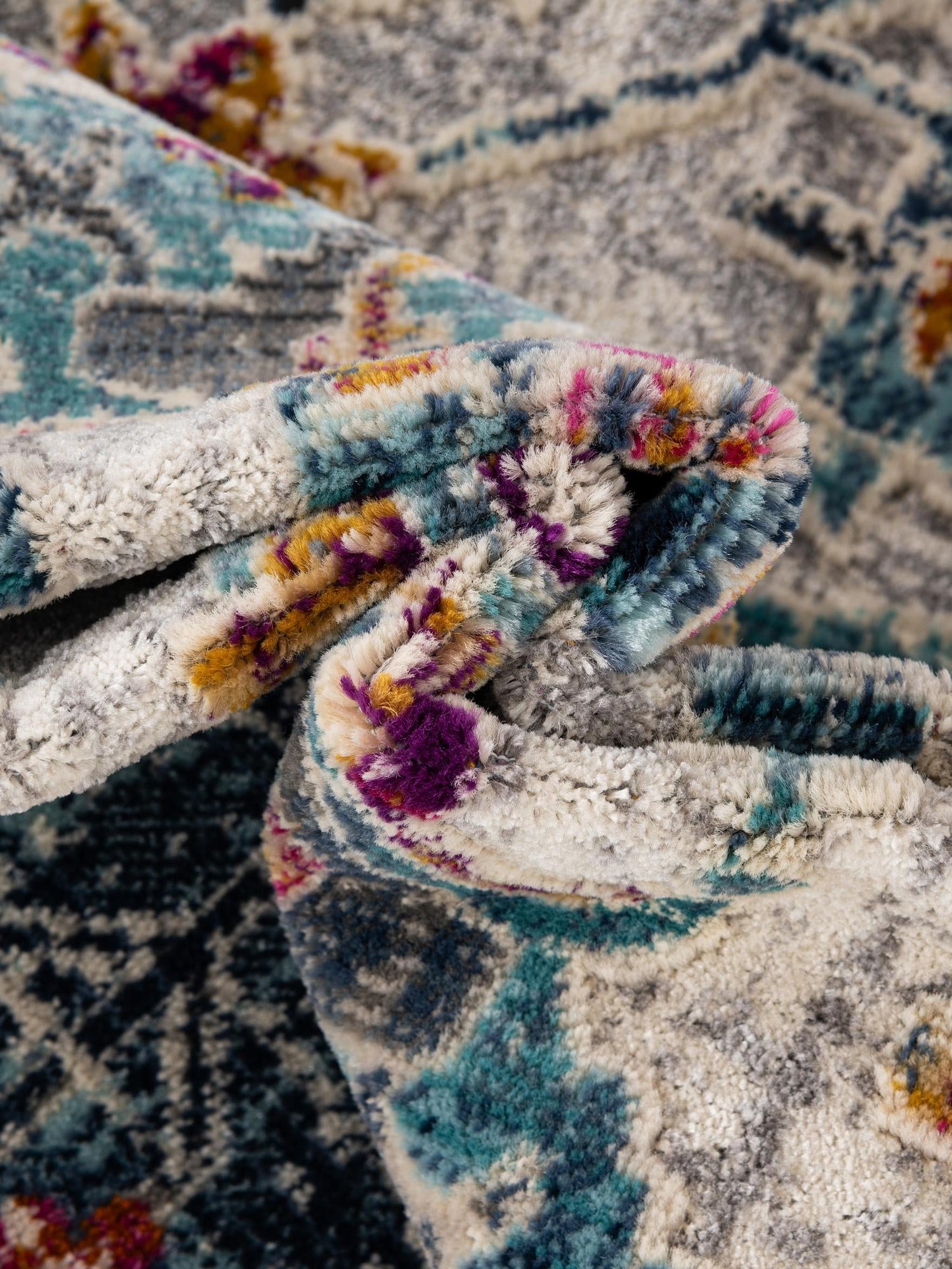 Ivory 2' x 5' 11 Budapest Runner Area Rug 70% Polypropylene & 30% Polyester With Cotton Backing Traditional Classical Room Carpet for Sale at Rug Engine