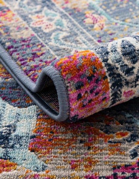 Red 5' 1 x 7' 10 Budapest Rectangle Area Rug 70% Polypropylene & 30% Polyester With Cotton Backing Traditional Classical Room Carpet for Sale at Rug Engine