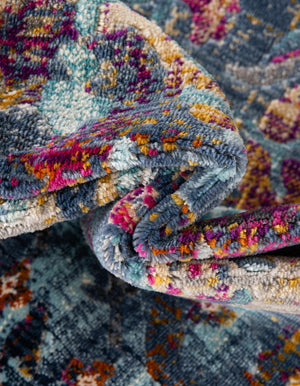 Red 8' x 9' 10 Budapest Rectangle Area Rug 70% Polypropylene & 30% Polyester With Cotton Backing Traditional Classical Room Carpet for Sale at Rug Engine