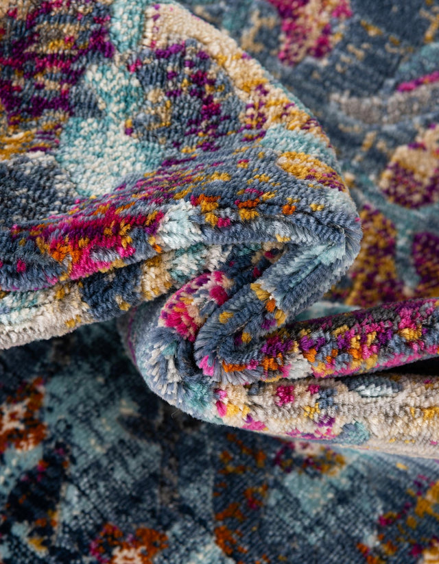 Red 8' x 9' 10 Budapest Rectangle Area Rug 70% Polypropylene & 30% Polyester With Cotton Backing Traditional Classical Room Carpet for Sale at Rug Engine