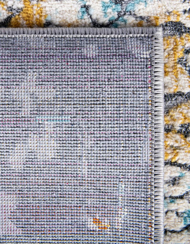 Gray 3' 7 x 5' 3 Budapest Rectangle Area Rug 70% Polypropylene & 30% Polyester With Cotton Backing Traditional Classical Room Carpet for Sale at Rug Engine