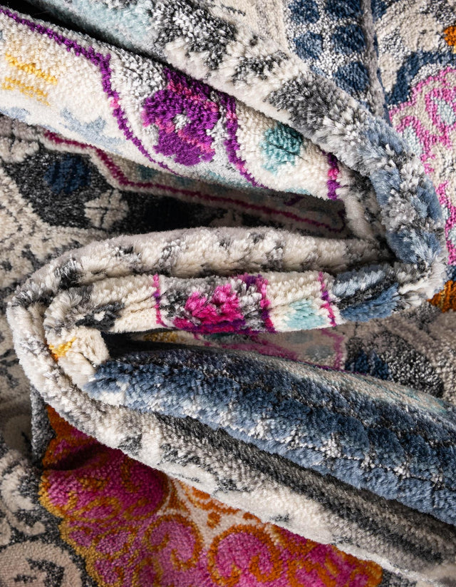 Multicolor 5' 1 x 7' 10 Budapest Rectangle Area Rug 70% Polypropylene & 30% Polyester With Cotton Backing Traditional Classical Room Carpet for Sale at Rug Engine