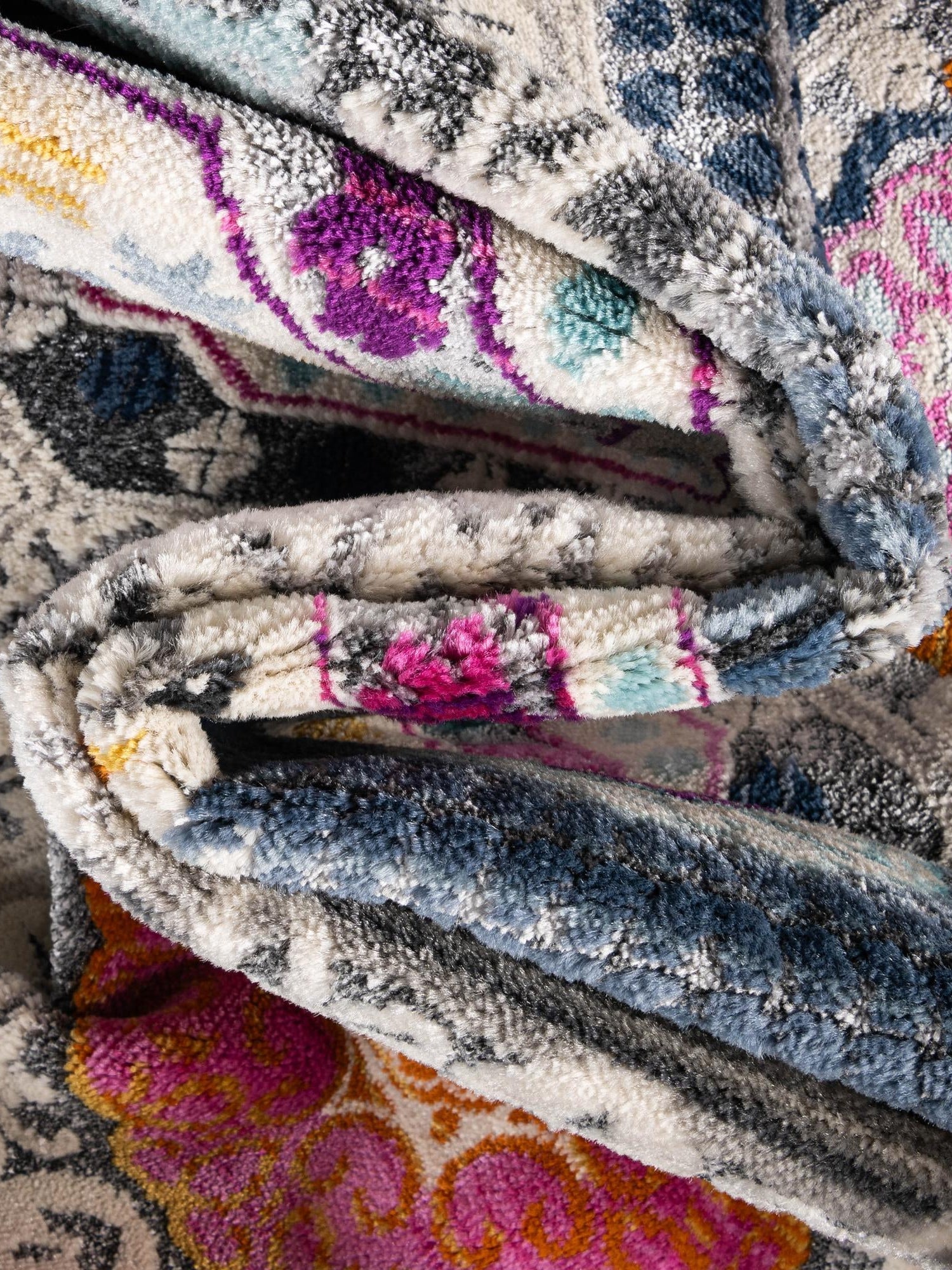 Multicolor 2' x 5' 11 Budapest Runner Area Rug 70% Polypropylene & 30% Polyester With Cotton Backing Traditional Classical Room Carpet for Sale at Rug Engine