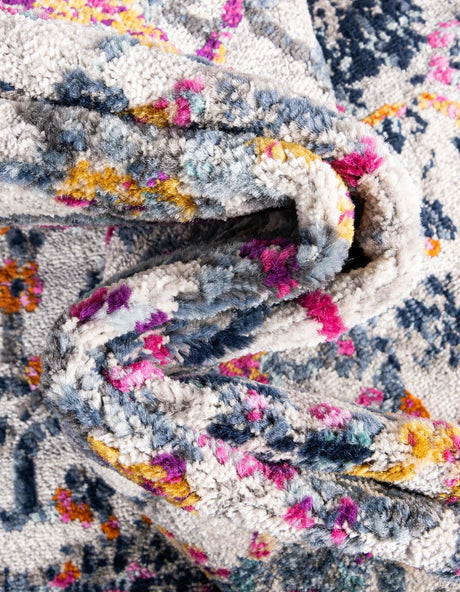 Ivory 9' x 12' Budapest Rectangle Area Rug 70% Polypropylene & 30% Polyester With Cotton Backing Traditional Classical Room Carpet for Sale at Rug Engine