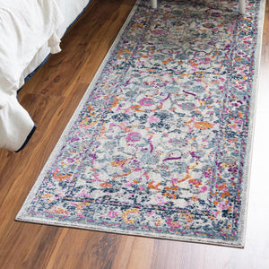 Ivory 2' 2 x 8' Budapest Runner Area Rug 70% Polypropylene & 30% Polyester With Cotton Backing Traditional Classical Room Carpet for Sale at Rug Engine