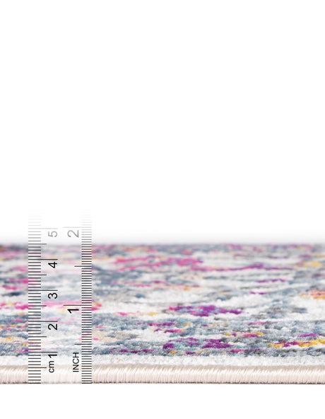 Ivory 2' 2 x 8' Budapest Runner Area Rug 70% Polypropylene & 30% Polyester With Cotton Backing Traditional Classical Room Carpet for Sale at Rug Engine