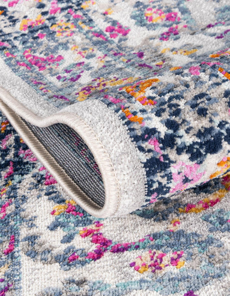 Ivory 2' 2 x 8' Budapest Runner Area Rug 70% Polypropylene & 30% Polyester With Cotton Backing Traditional Classical Room Carpet for Sale at Rug Engine