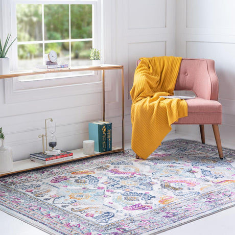 Multicolor 9' x 12' Budapest Rectangle Area Rug 70% Polypropylene & 30% Polyester With Cotton Backing Traditional Classical Room Carpet for Sale at Rug Engine