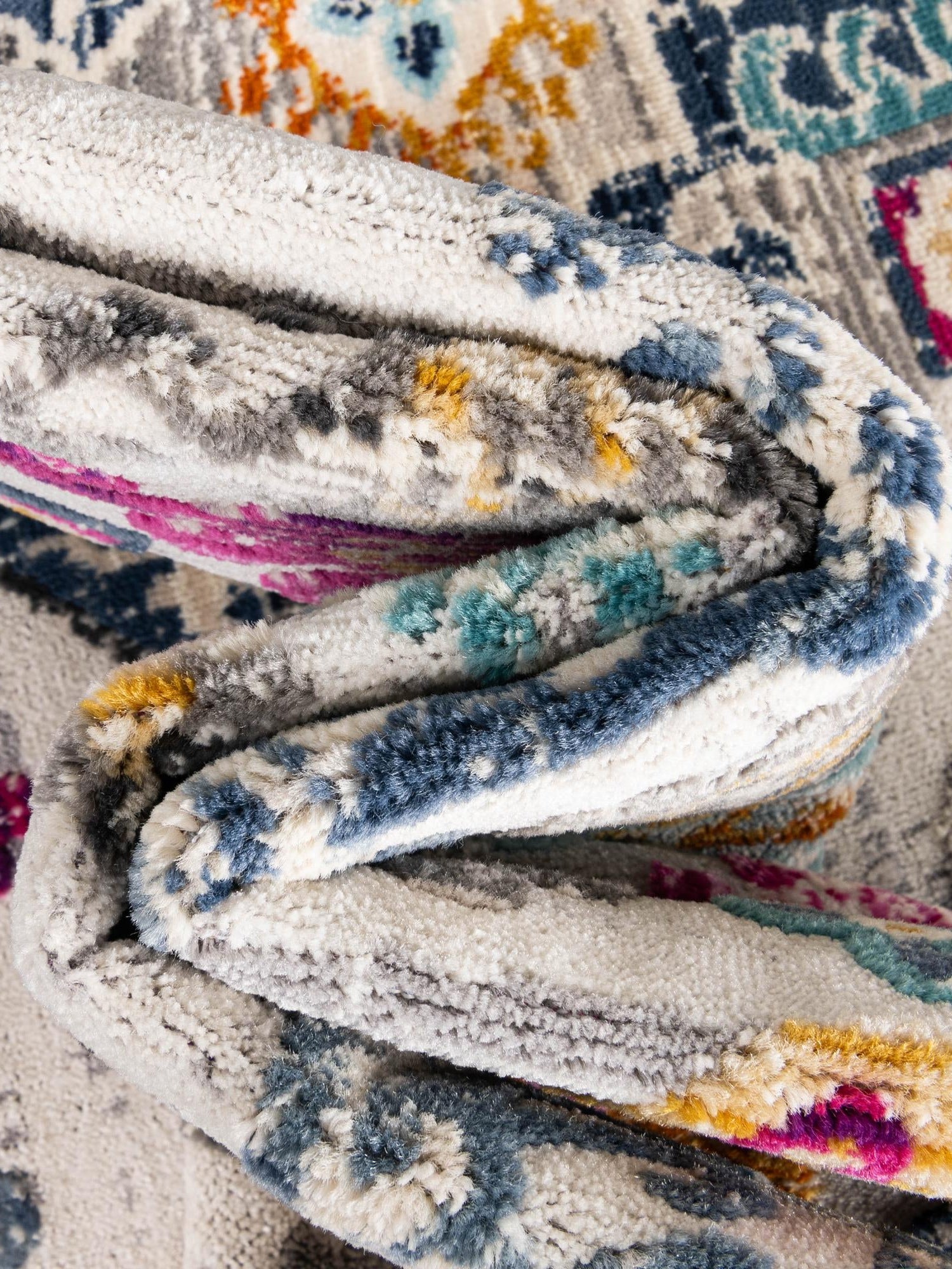 Multicolor 4' 1 x 5' 11 Budapest Rectangle Area Rug 70% Polypropylene & 30% Polyester With Cotton Backing Traditional Classical Room Carpet for Sale at Rug Engine