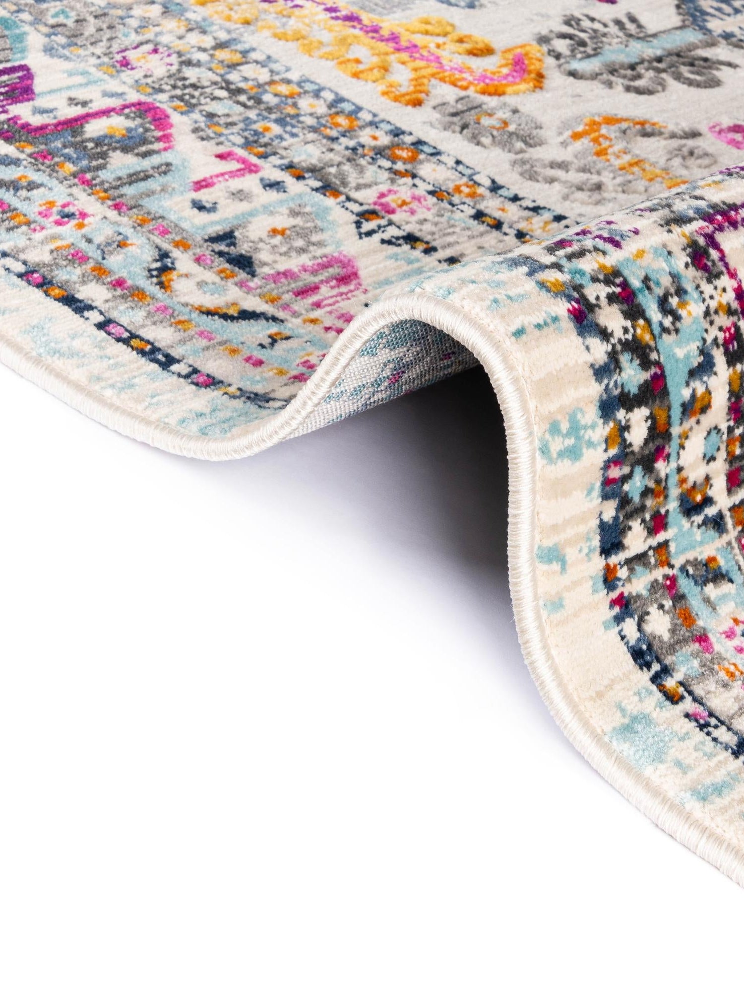 Multicolor 9' x 12' Budapest Rectangle Area Rug 70% Polypropylene & 30% Polyester With Cotton Backing Traditional Classical Room Carpet for Sale at Rug Engine