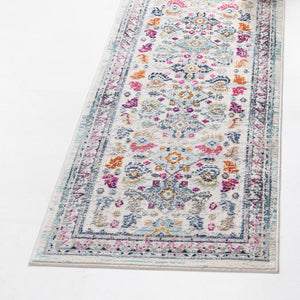 Multicolor 2' 7 x 9' 10 Budapest Runner Area Rug 70% Polypropylene & 30% Polyester With Cotton Backing Traditional Classical Room Carpet for Sale at Rug Engine