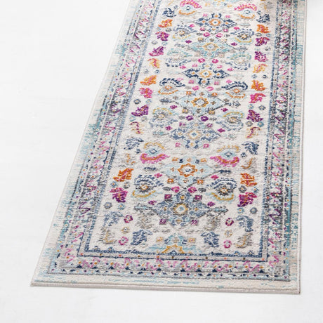 Multicolor 2' 7 x 9' 10 Budapest Runner Area Rug 70% Polypropylene & 30% Polyester With Cotton Backing Traditional Classical Room Carpet for Sale at Rug Engine