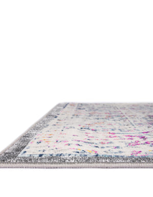 Gray 5' 1 x 7' 10 Budapest Rectangle Area Rug 70% Polypropylene & 30% Polyester With Cotton Backing Traditional Classical Room Carpet for Sale at Rug Engine