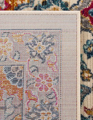 Ivory 7' 1 x 10' Budapest Rectangle Area Rug 70% Polypropylene & 30% Polyester With Cotton Backing Traditional Classical Room Carpet for Sale at Rug Engine