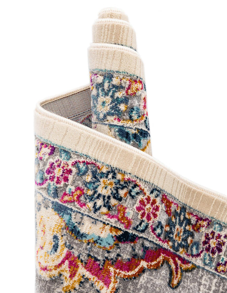 Ivory 4' 1 x 5' 11 Budapest Rectangle Area Rug 70% Polypropylene & 30% Polyester With Cotton Backing Traditional Classical Room Carpet for Sale at Rug Engine