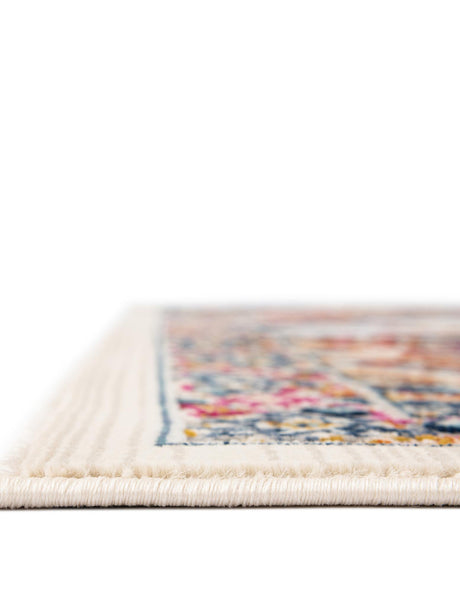 Ivory 2' 2 x 8' Budapest Runner Area Rug 70% Polypropylene & 30% Polyester With Cotton Backing Traditional Classical Room Carpet for Sale at Rug Engine