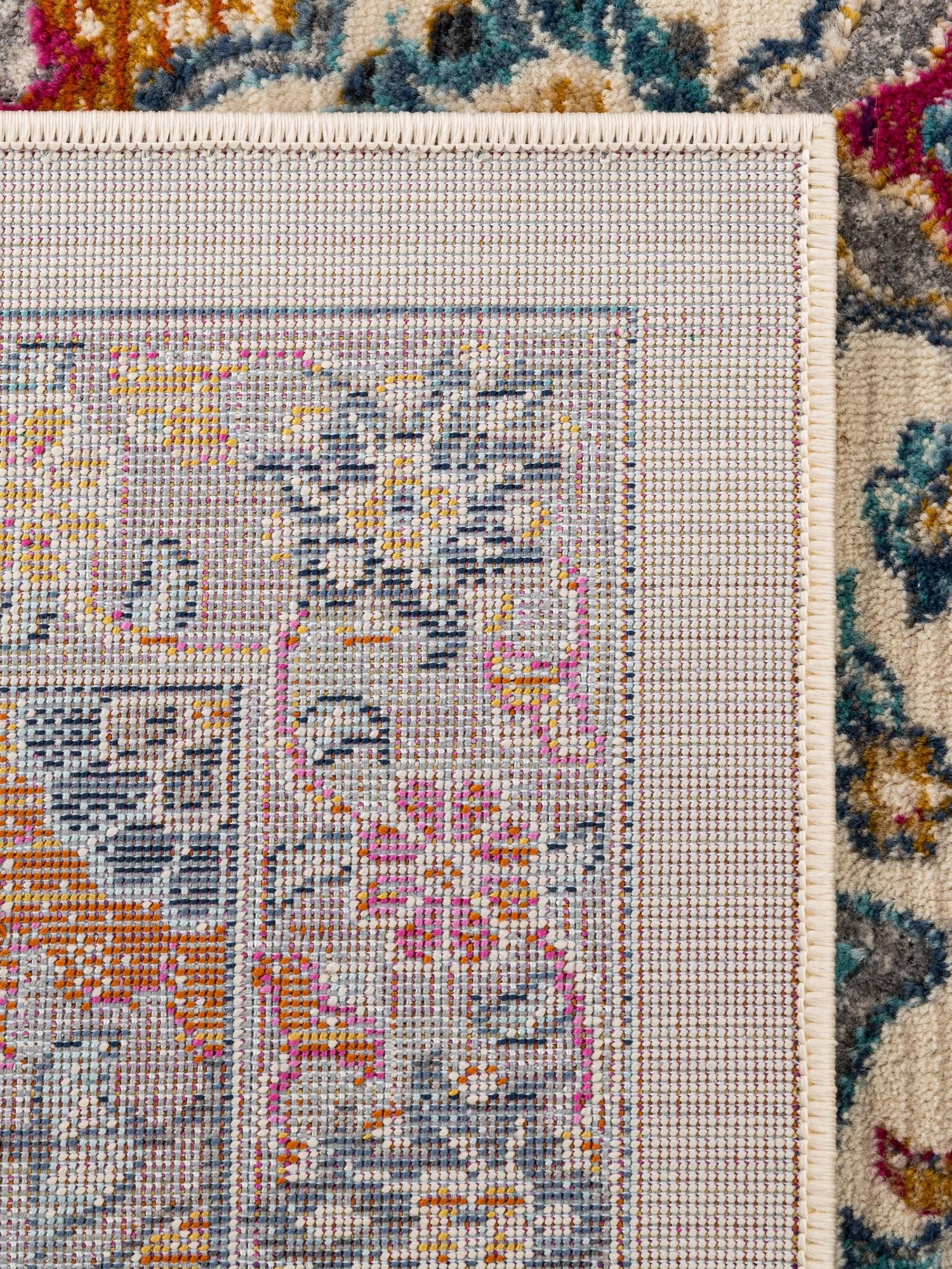 Ivory 2' 2 x 8' Budapest Runner Area Rug 70% Polypropylene & 30% Polyester With Cotton Backing Traditional Classical Room Carpet for Sale at Rug Engine