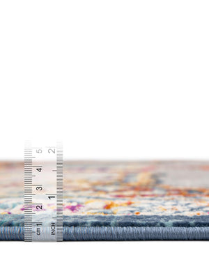 Blue 5' 1 x 7' 10 Budapest Rectangle Area Rug 70% Polypropylene & 30% Polyester With Cotton Backing Traditional Classical Room Carpet for Sale at Rug Engine