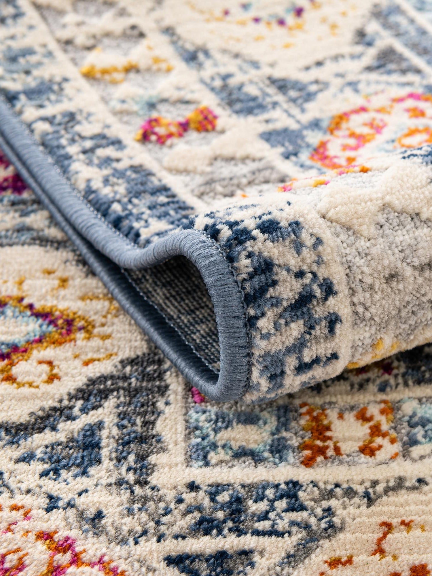 Light Gray 5' 1 x 7' 10 Budapest Rectangle Area Rug 70% Polypropylene & 30% Polyester With Cotton Backing Traditional Classical Room Carpet for Sale at Rug Engine