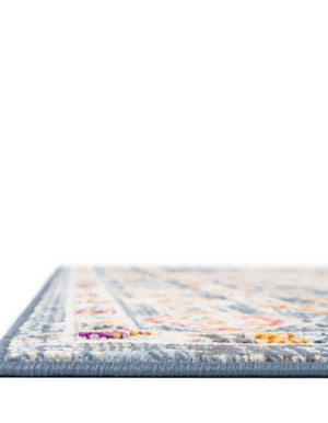 Light Gray 4' 1 x 5' 11 Budapest Rectangle Area Rug 70% Polypropylene & 30% Polyester With Cotton Backing Traditional Classical Room Carpet for Sale at Rug Engine