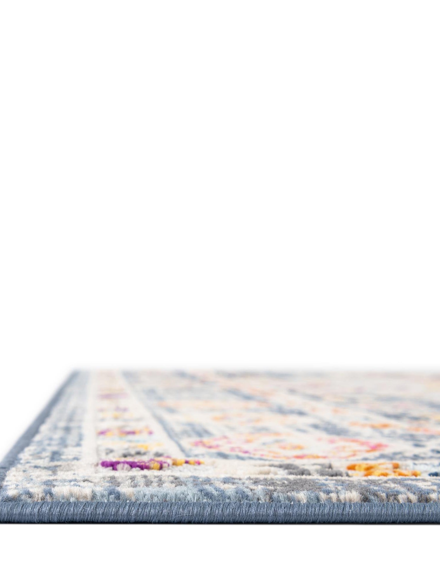 Light Gray 5' 1 x 7' 10 Budapest Rectangle Area Rug 70% Polypropylene & 30% Polyester With Cotton Backing Traditional Classical Room Carpet for Sale at Rug Engine