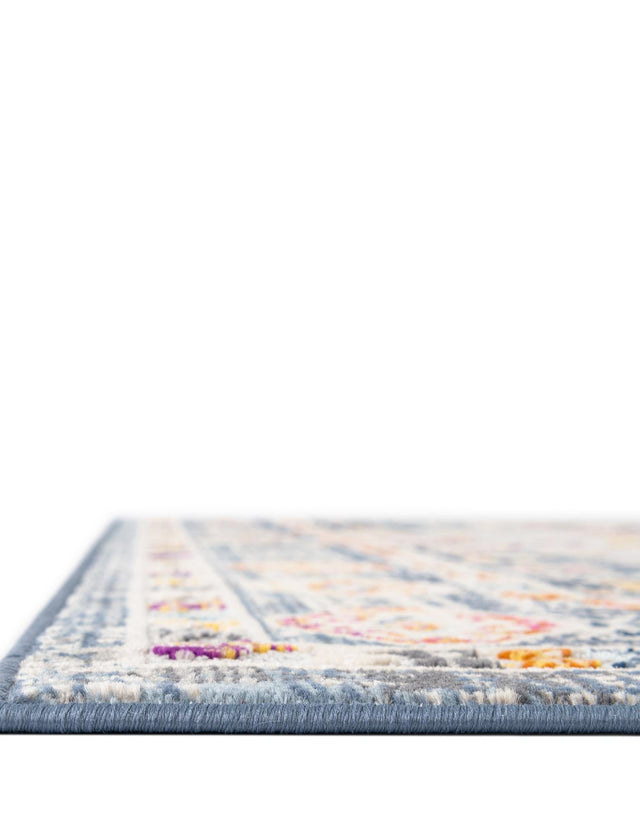Light Gray 5' 1 x 7' 10 Budapest Rectangle Area Rug 70% Polypropylene & 30% Polyester With Cotton Backing Traditional Classical Room Carpet for Sale at Rug Engine