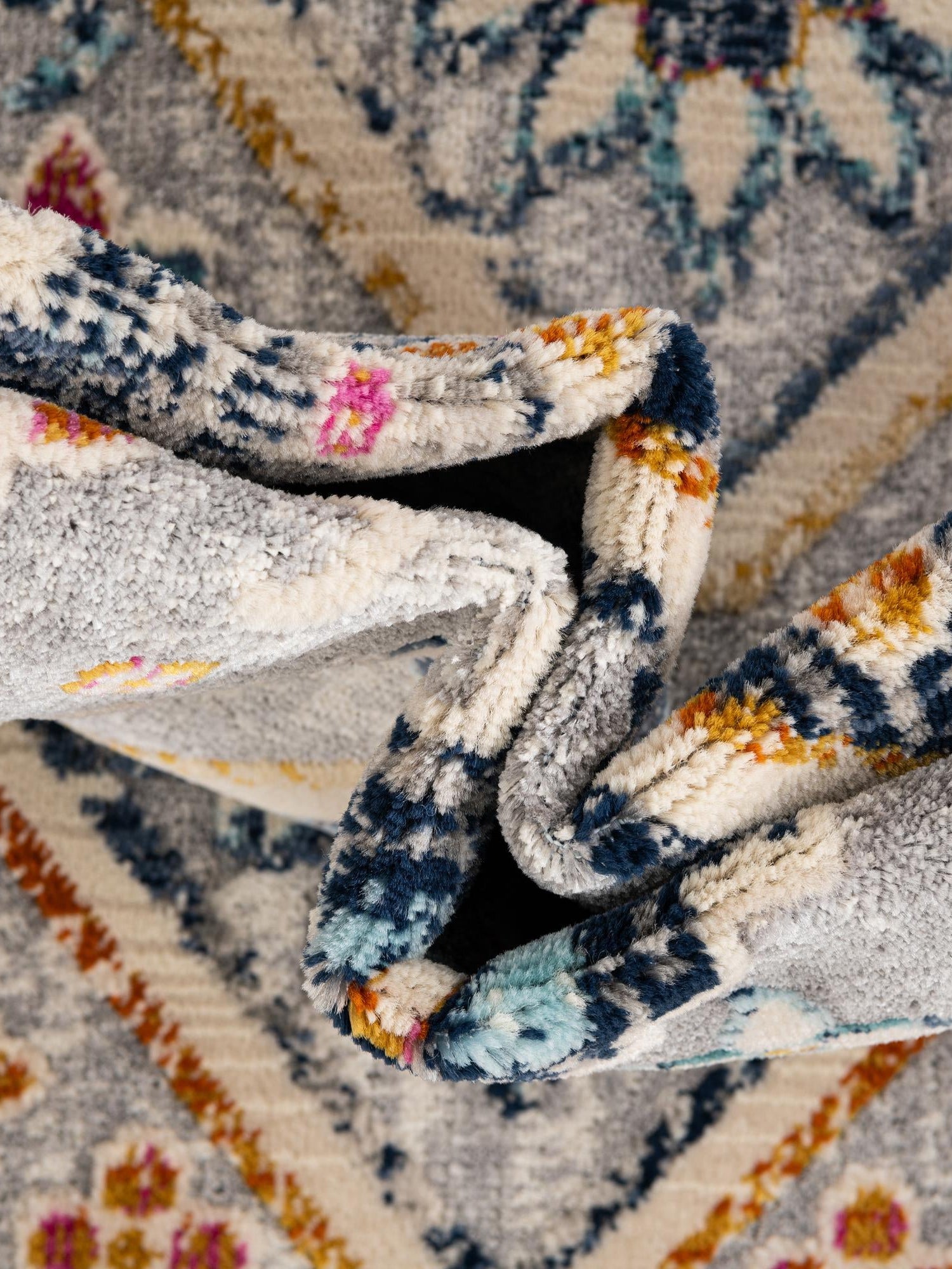 Light Gray 8' x 9' 10 Budapest Rectangle Area Rug 70% Polypropylene & 30% Polyester With Cotton Backing Traditional Classical Room Carpet for Sale at Rug Engine