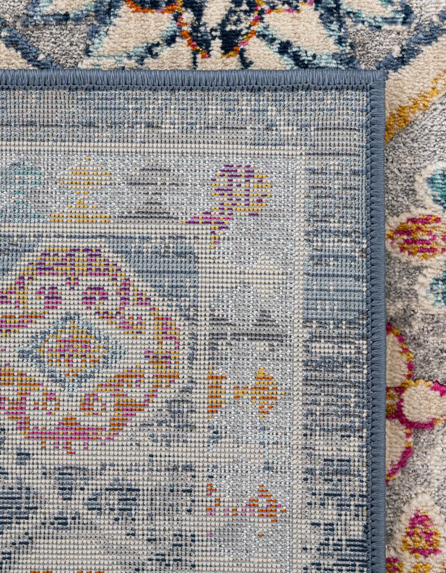 Light Gray 4' 1 x 5' 11 Budapest Rectangle Area Rug 70% Polypropylene & 30% Polyester With Cotton Backing Traditional Classical Room Carpet for Sale at Rug Engine