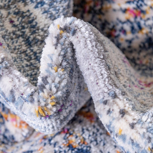 Gray 2' 7 x 9' 6 Budapest Runner Area Rug 70% Polypropylene & 30% Polyester With Cotton Backing Traditional Classical Room Carpet for Sale at Rug Engine