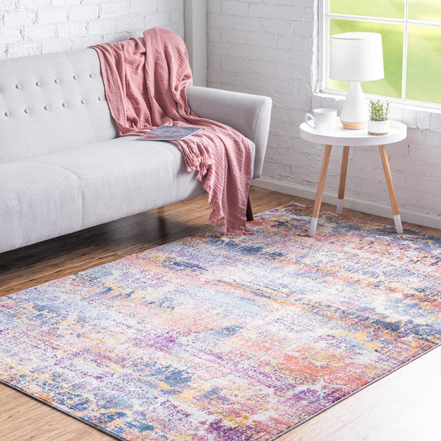 Multicolor 5' 1 x 7' 10 Budapest Rectangle Area Rug 70% Polypropylene & 30% Polyester With Cotton Backing Traditional Classical Room Carpet for Sale at Rug Engine